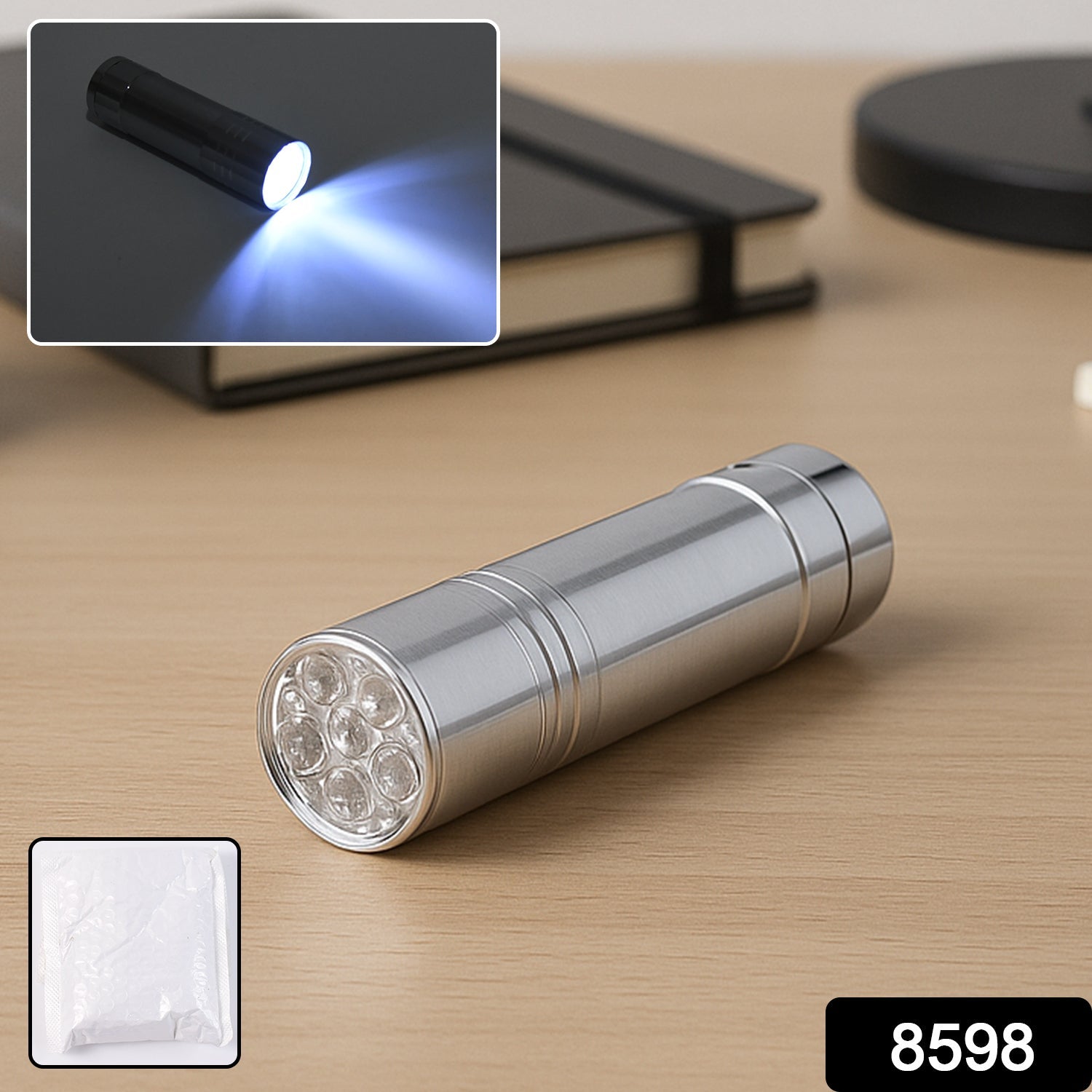 Portable Mini Torch, Super-Bright Mini 6 LED Bulb Pocket Torches - Small Keyring Torch Flashlight for Camping, Hiking, DIY, Travelling, Outdoors and More 3 Battery operated (Battery not included / 1 pc / Mix Color ) Portable Mini Torch, Super-Bright Mini 6 LED Bulb Pocket Torches - Small Keyring Torch Flashlight for Camping, Hiking, DIY, Travelling, Outdoors and More 3 Battery operated (Battery not included / 1 pc / Mix Color )
